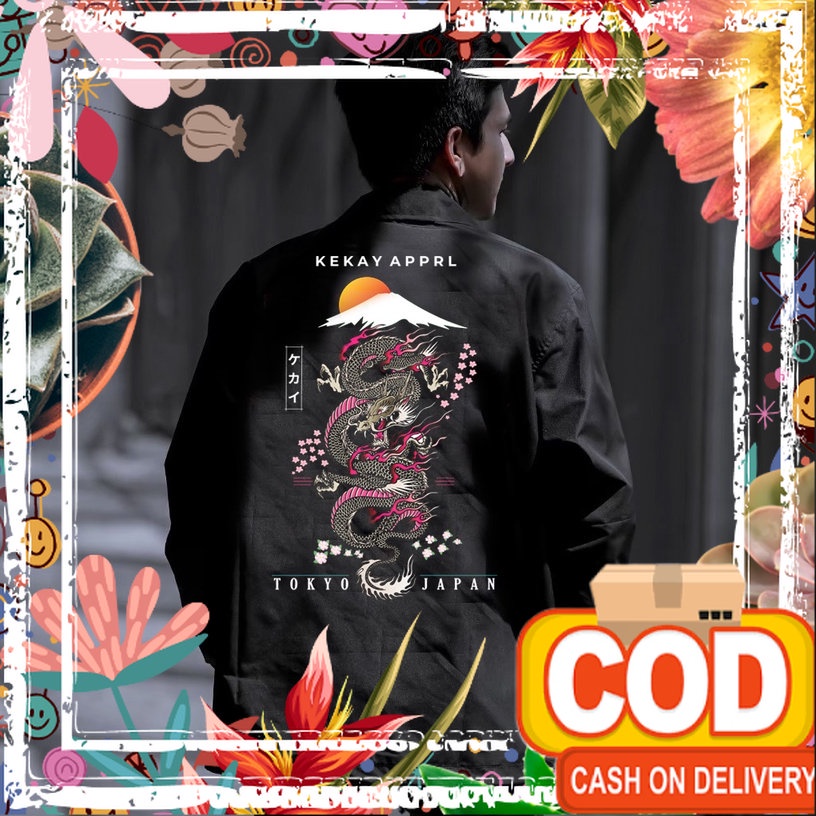 Jaket Coach Erigo - Jaket Coach Pria - Jaket Parasut - Jaket Pria - Coach Premium - Jaket Pria Distr