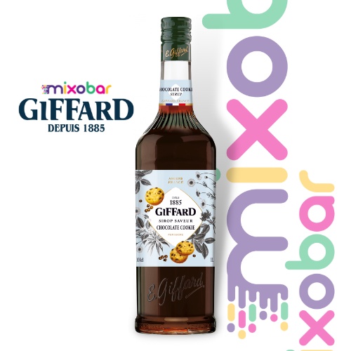 

Giffard Syrup Chocolate Cookie 1000ml l Sirup Minuman