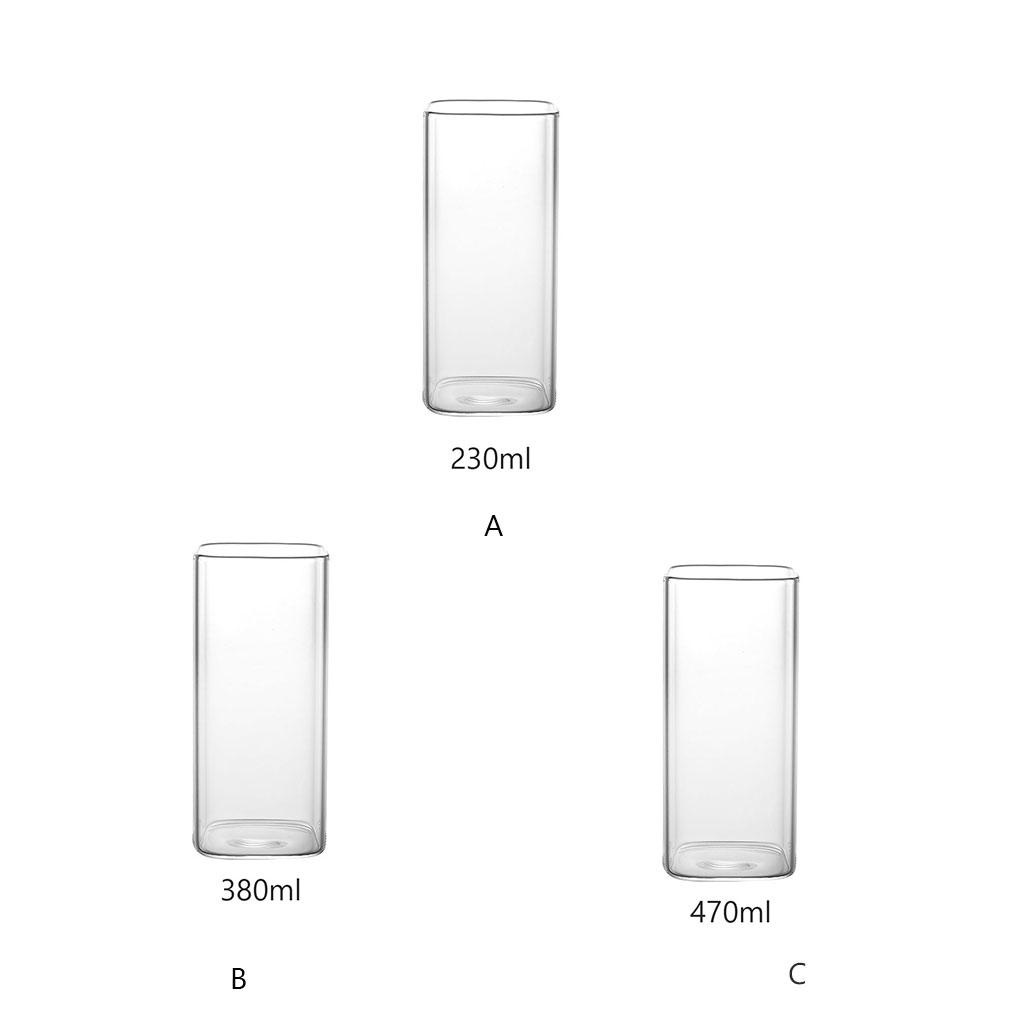 Rumah Kantor Hotel Gelas Anggur Cangkir Bar Jus Air Minuman Mug Rumah Tangga Persegi Minuman Dingin Gelas Susu Drinkware Gift