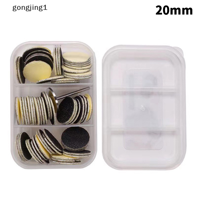 Ggg 60Pcs Amplas Sanding Disc Gerinda Listrik Kaki Kulit Mati Grinder Files ID