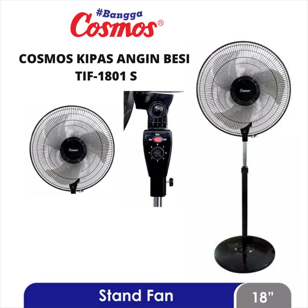 Cosmos TIF-1801 s Kipas AngiN Stand Fan 18 Inch TIF 1801 S 1801S