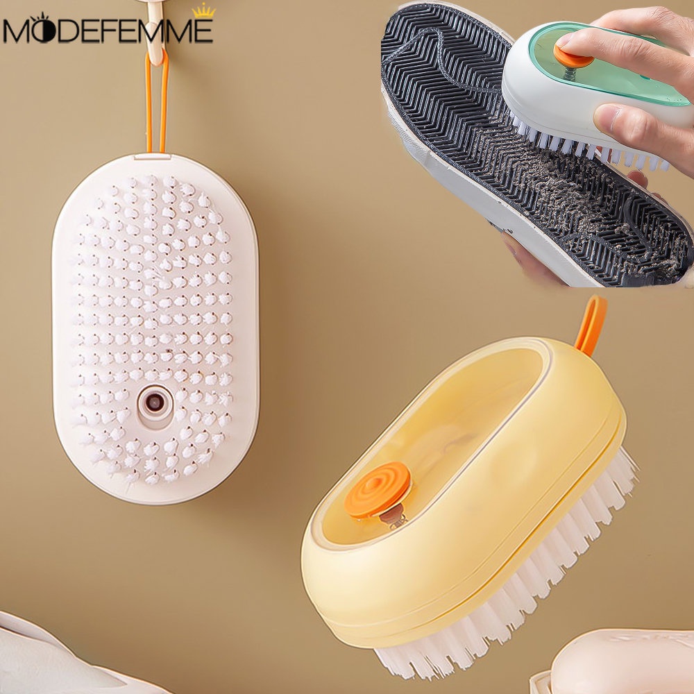 [Unggulan] Cairan Addable Shoes Brushes Multifungsi Dekontaminasi Gadget Hemat Tenaga Kerja Alat Pembersih Lantai Dinding Bulu Lembut Sikat Cuci Baju