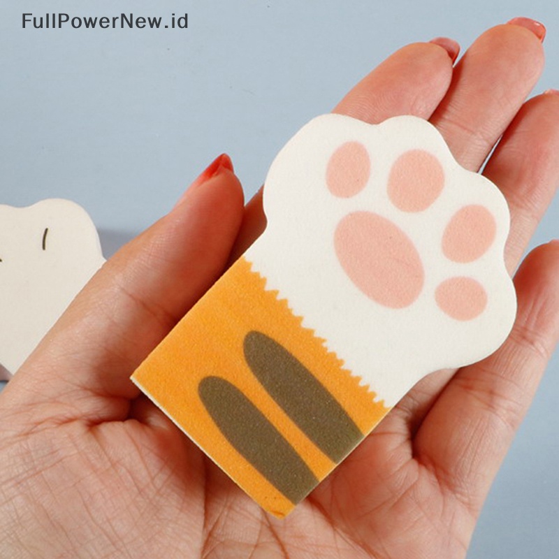 Power Cute Cat Claw Cakar Kucing Shell Makeup Bentuk Spons Puff Kosmetik Halus ID