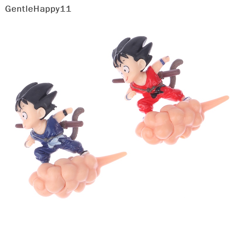 Gentlehappy 1Pc Aquarium Suspend Floag Dragon Ball Goku Figure Mainan Pemandangan Ikan id