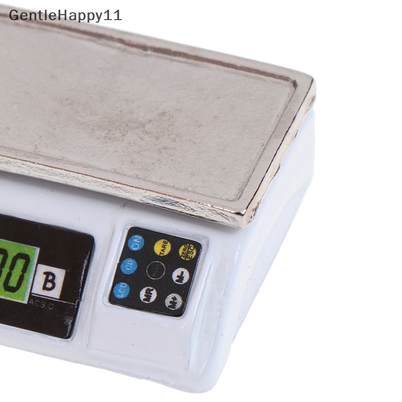 Gentlehappy1:12 Miniatur Rumah Boneka Skala Elektronik Bermain Aksesoris Rumah Boneka id Mainan