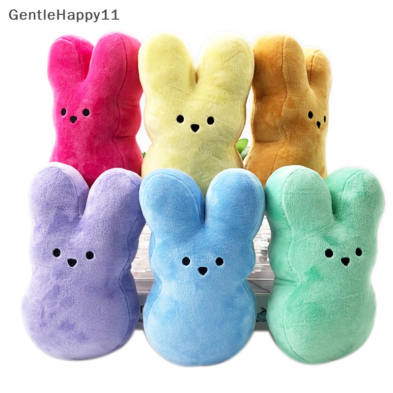 Gentlehappy Rabbit Plush Stuffed Doll Peeps Bunny Tahun Kelinci2023Boneka Dekor Mainan id