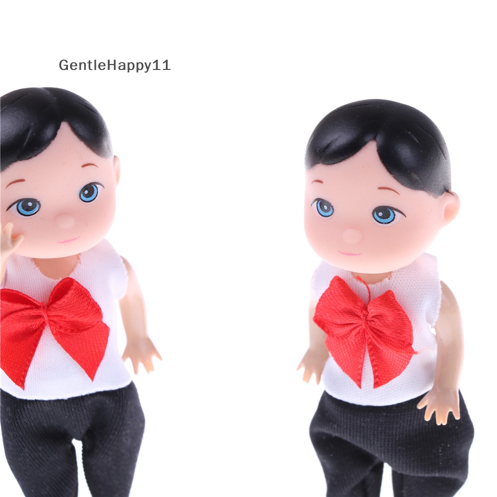 Gentlehappy Kid 10cm Mainan Boneka Fashion Untuk Barbie baby boy son dolls Mainan Kecil Super Lucu id