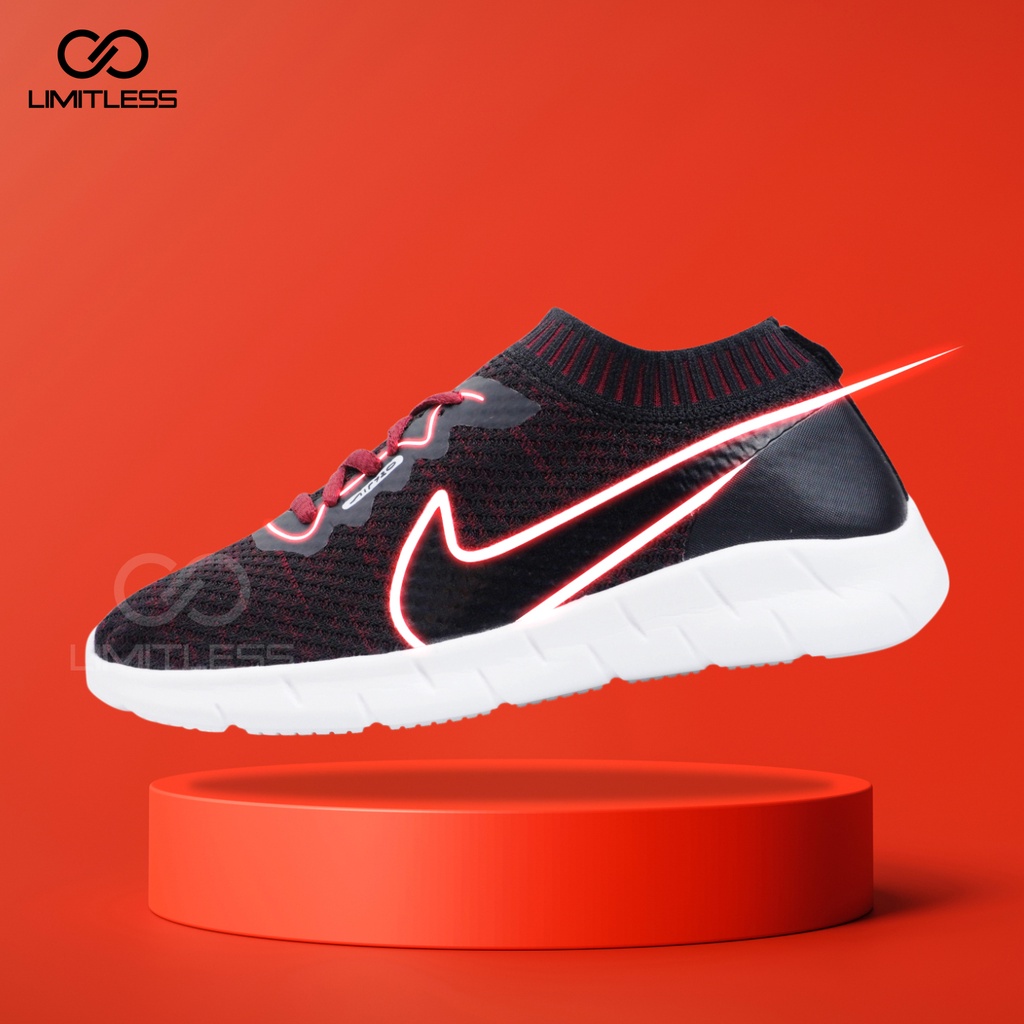 Sneakers Nike Pria Olahraga Premium Bertali Casual Sepatu Cowok Kekinian Running Santai Sneaker Cowo Outdoor Terbaru