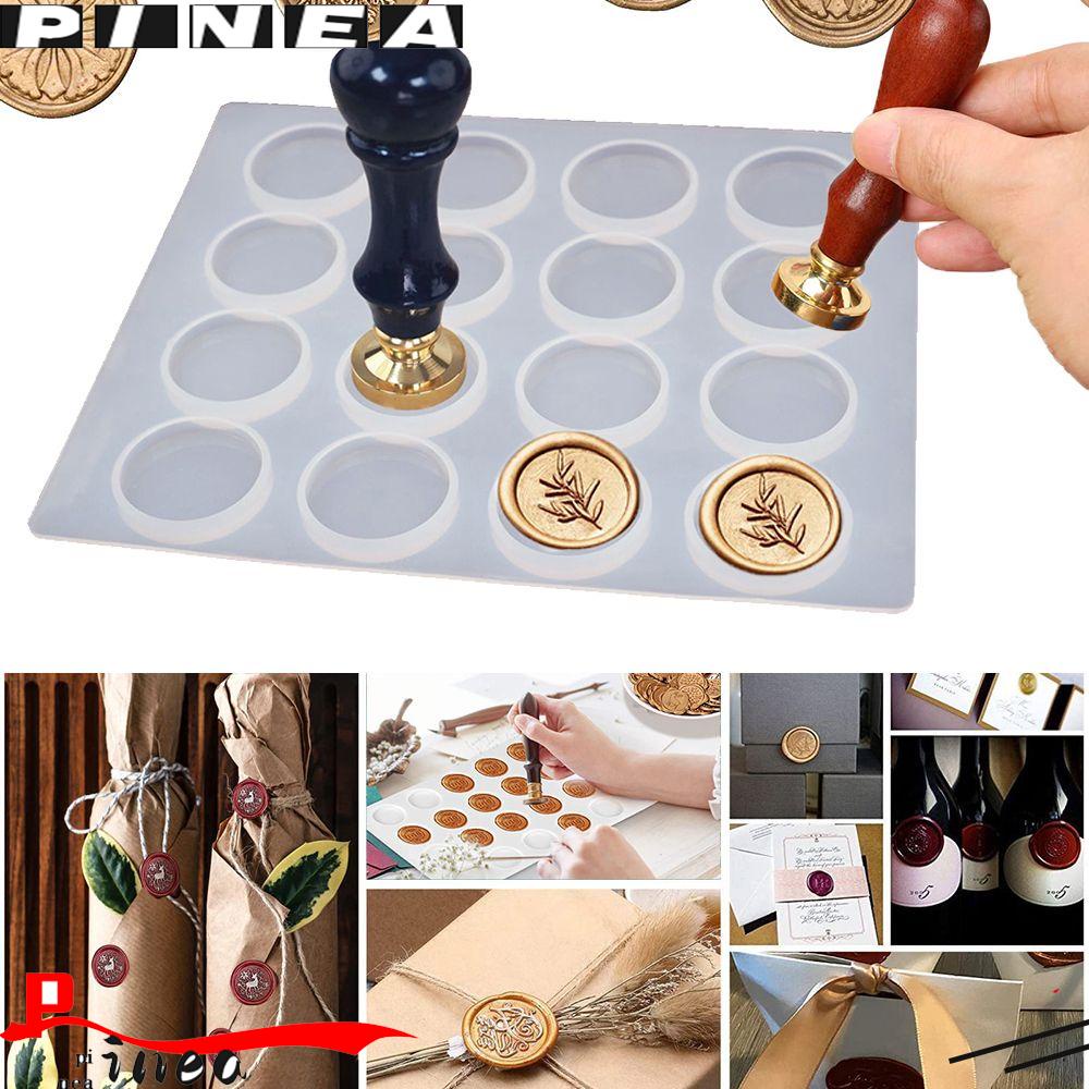 Nanas Wax Sealing Mat DIY Craft Handmade Amplop Scrapbooking Epoxy Mold Silicone Mold Untuk Lilin Seal Stamp