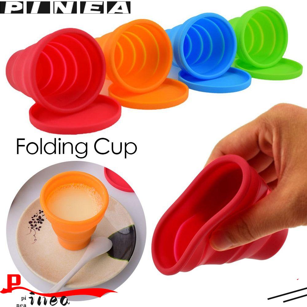 Gelas Lipat Nanas Camping Travel Telescopic Outdoor Gelas Kopi Teh