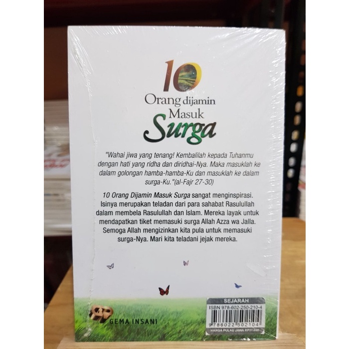 10 Orang Dijamin Masuk Surga (Edisi Baru) GIP - Gema Insani Press