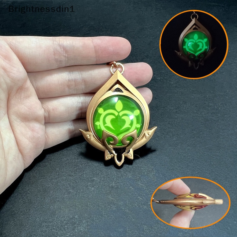 [Brightnessdin1] Gantungan Kunci Anime Genshin Impact Vision Element God's Eye Untuk Pria Gantungan Kunci Mobil Wanita Aksesoris Tas Lucu Liontin Gantungan Kunci Hadiah Butik