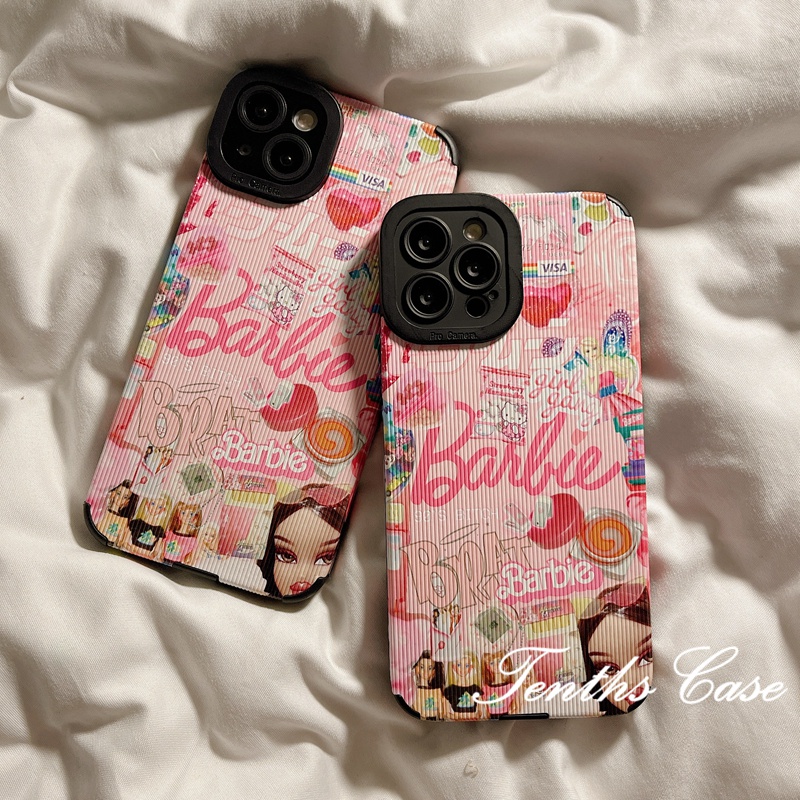 IPHONE Kompatibel Untuk Iphone14 13 12 11 Pro Max X XR Xs Max7 8 6 6s Plus SE 2020 2023 Gaya Anak Perempuan Fashion Girl Pattern Phone Case Back Cover