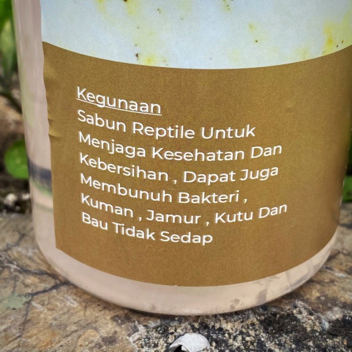 Subo Rept Soap Sabun Mandi Reptil Sabun Torto Sabun Kura Subo Vanilla - 100 ml