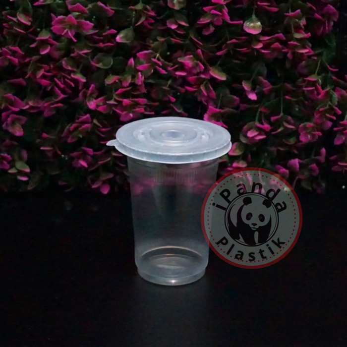 Tutup Gelas Plastik / Tutup Gelas Plastik oz Datar Cup 10, 12,14,16oz