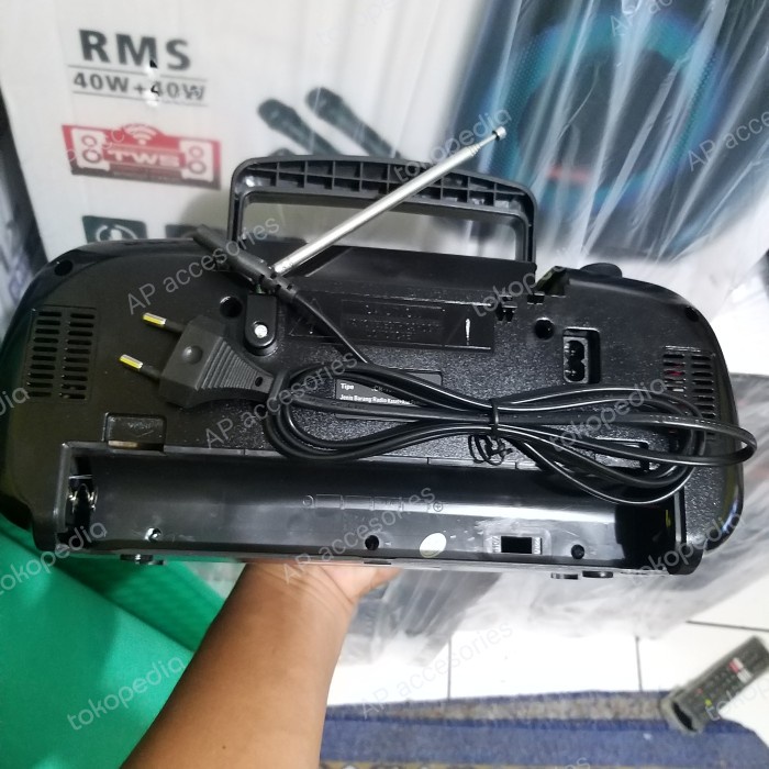 Radio jadul Asatron CR 1568 Radio tape/ Radio kaset Usb Mp3 Mmc