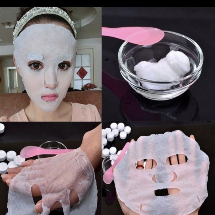 1 pc SATUAN BULAT Masker Tissue Wajah Handuk Travel Tisu Disposable