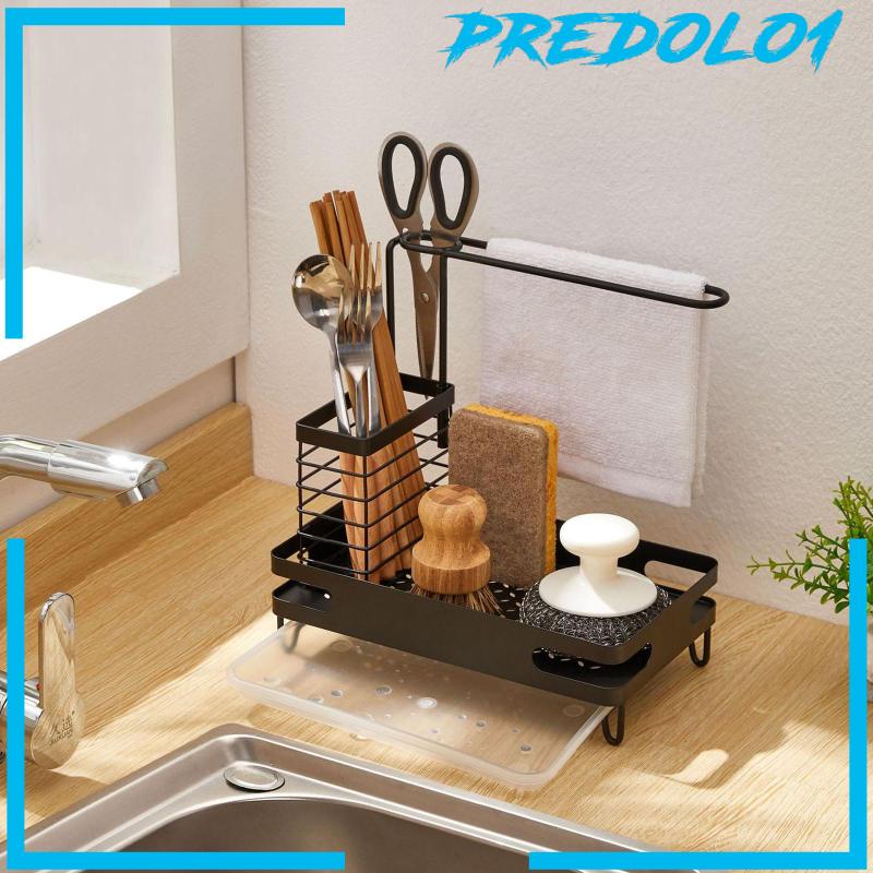 [Predolo1] Holder Dispenser Sabun Sikat Holder Spons Anti Karat Untuk Kamar Mandi