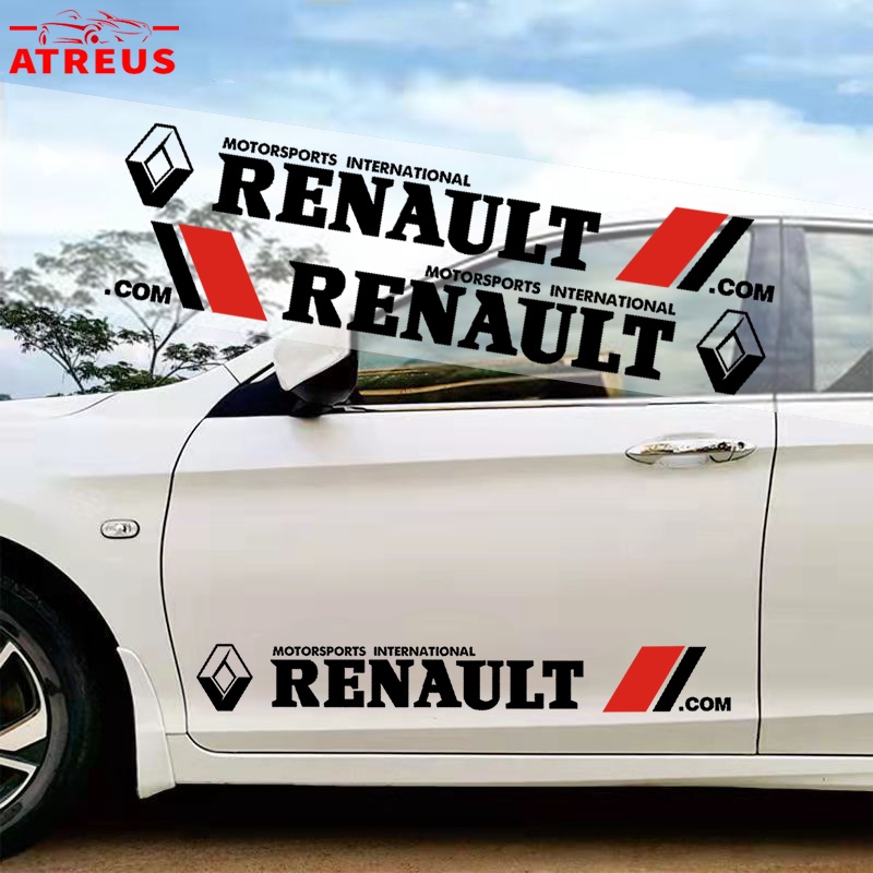 Stiker Mobil Renault Auto Door Side Body Decor Decals Anti Gores Penutup Lecet Untuk Renault Clio Fluence Duster Megane 2amplaso Kwid Logan Captur Scenic Kiger Koleos