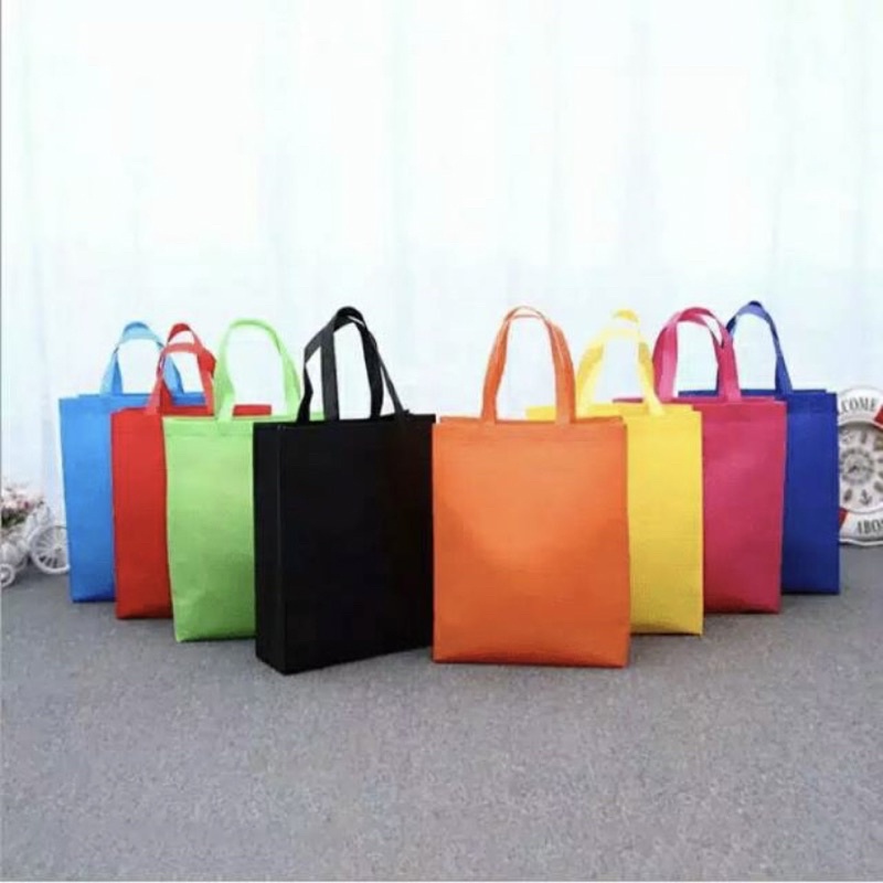 

Tas Tote Bag Goodie Bag Handle lipat samping 30x40x8(Harga untuk 1 pcs)