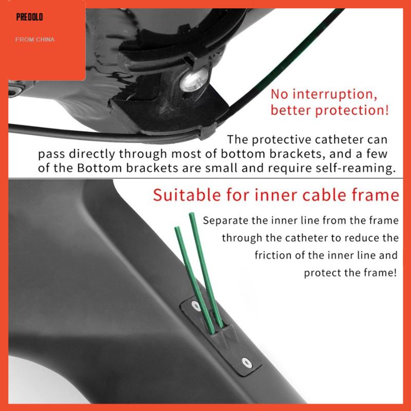 [Predolo] Rumah Kabel Rem Sepeda Jalan Licin Liner Cable Dustproof