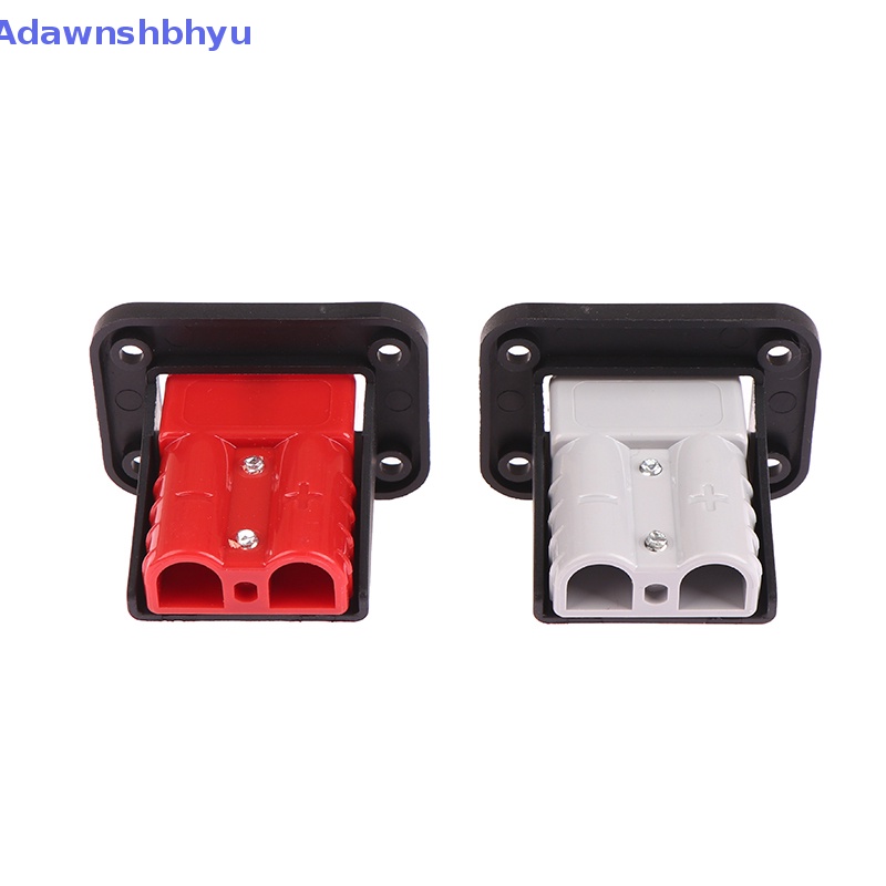 Adhyu Kompatibel Dengan Anderson Plug Flush Moung Panel Cover Untuk Caravan 50A 600V Kapal Plastik Socket Panel Parts ID