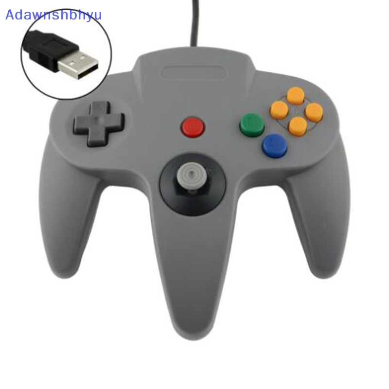 Adhyu Gaming Joypad Joy USB Gamepad Untuk Nintendo Game cube Untuk N64 64pc ID