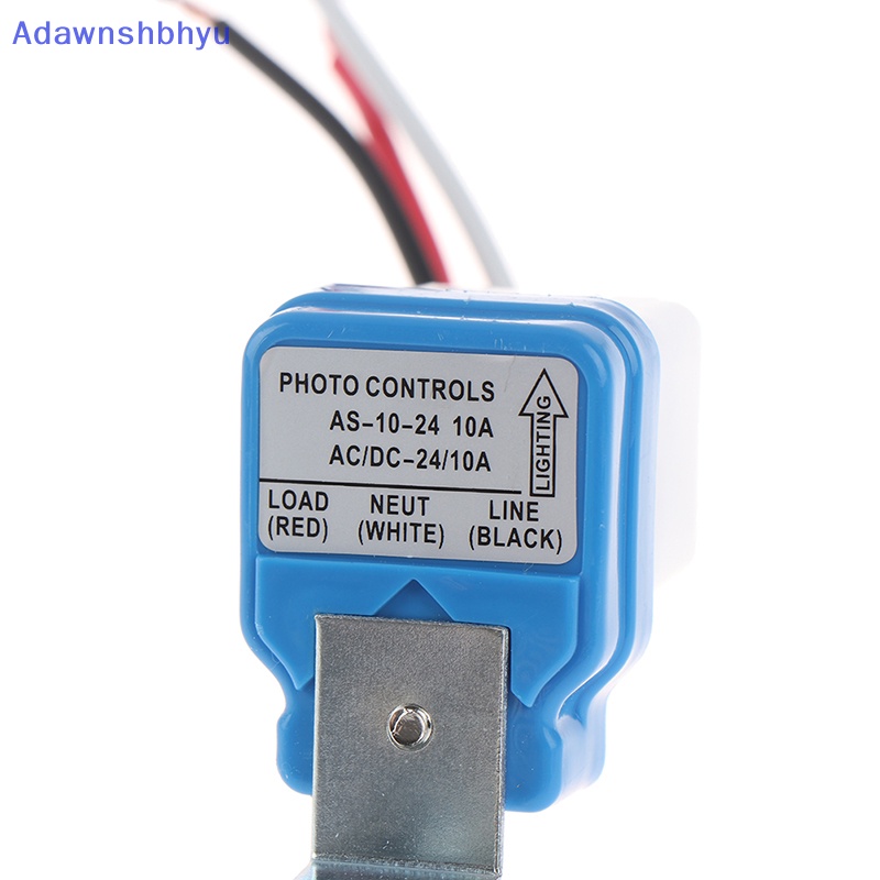 Adhyu AC 24v 110v 220v Saklar Lampu Jalan Otomatis Malam on day off Saklar sensor ID