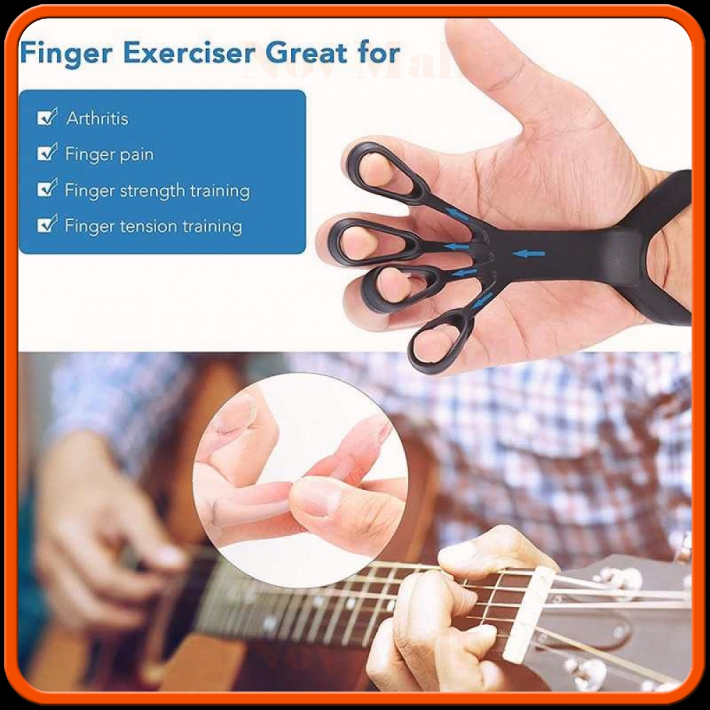 Silicone Finger Hand Grip Olahraga Power Strength 11 Pounds -SP158