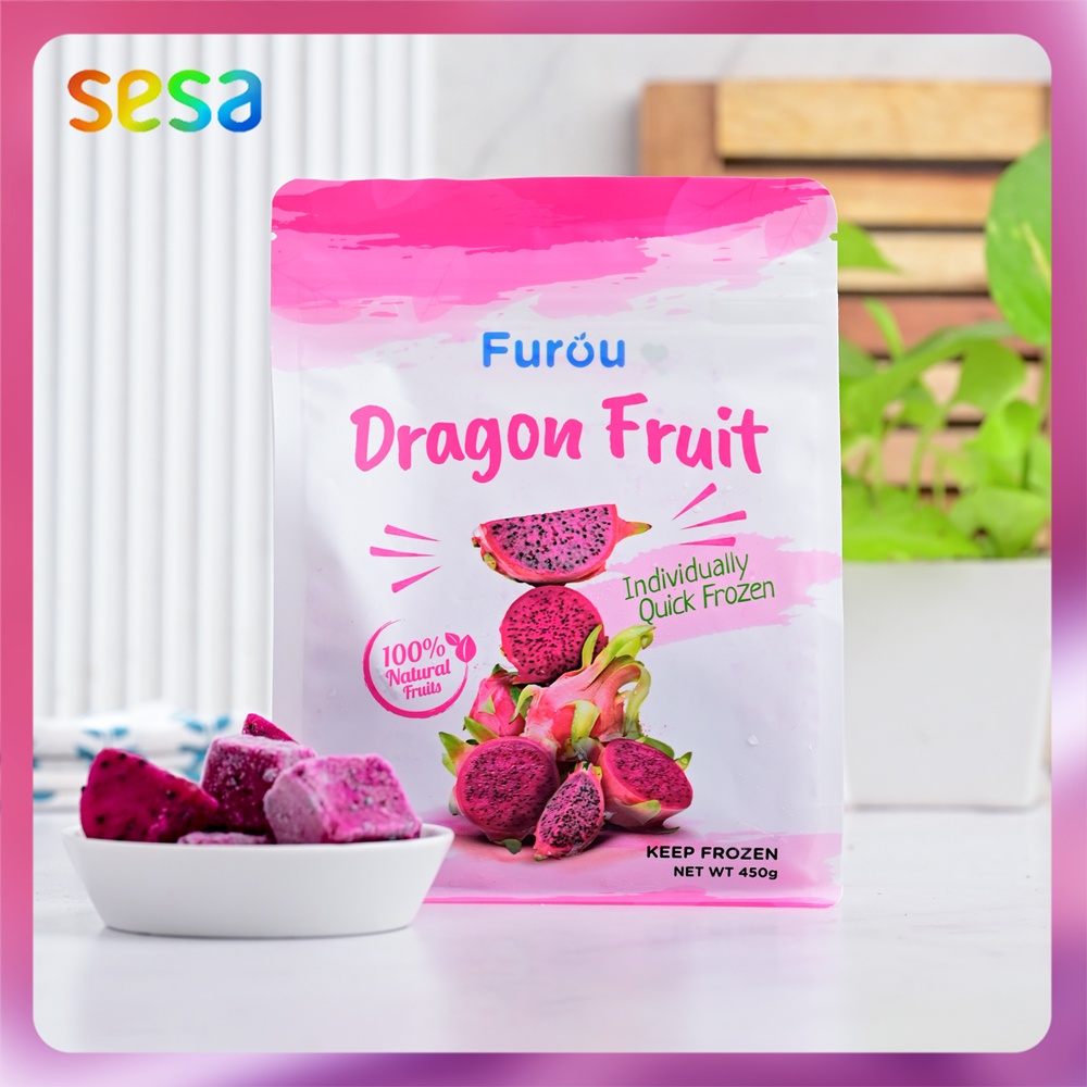 

Furou - IQF Dragonfruit 450 g | Buah Beku