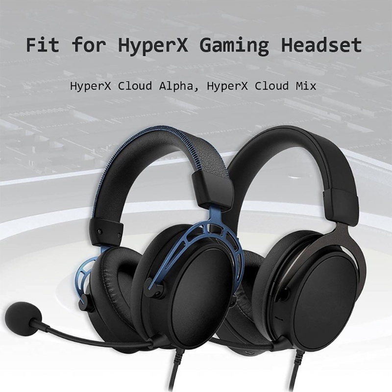 Gro Replacement Aux-Cable Untuk HyperX Cloud Gaming Headset Kabel Pengganti Bahan PVC Kokoh Kualitas Peningkatan