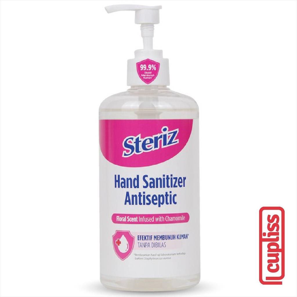 STERIZ Hand Sanitizer Antiseptic Floral Scent 500ml