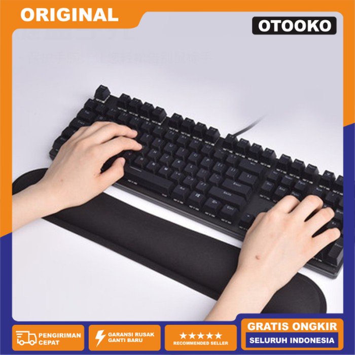 Bantal Bantalan Alas Tangan Memory Foam Meja Keyboard Mouse Wrist Pad