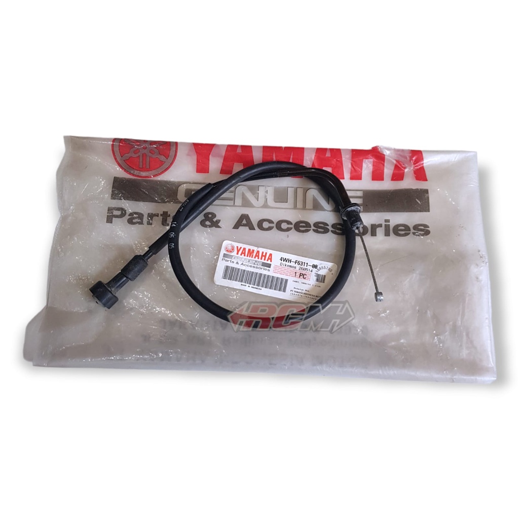4WH-F6311-00 CABLE THROTTLE KABEL SULUR GAS ATAS FORCE 1 ONE ZR FIZR F1ZR FIZ-R F1Z-R ORI ORIGINAL Y