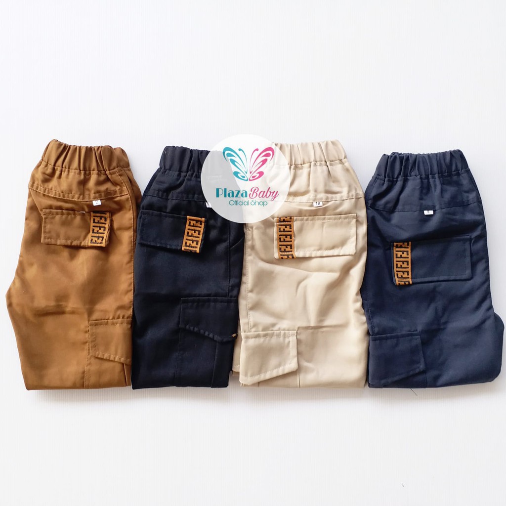 plazababyku CELANA PANJANG CARGO A  celana pants anak laki premium