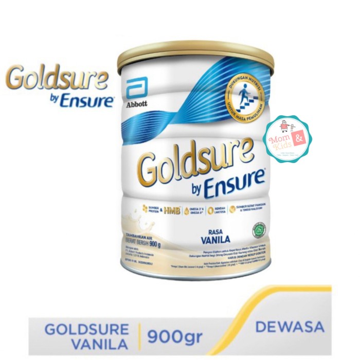 

Promo Terjangkau Goldsure by Ensure Vanila 900 gr / 900gr