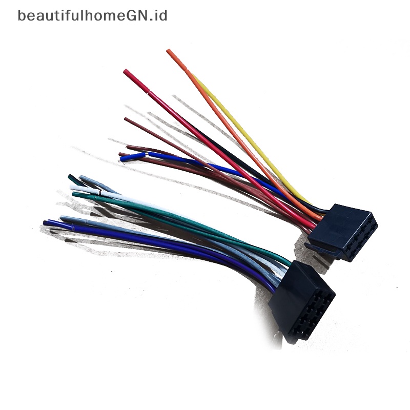 {Cantik} Adaptor Universal Adaptor Wire Harness Adaptor Radio Mobil Kabel ISO Wanita~