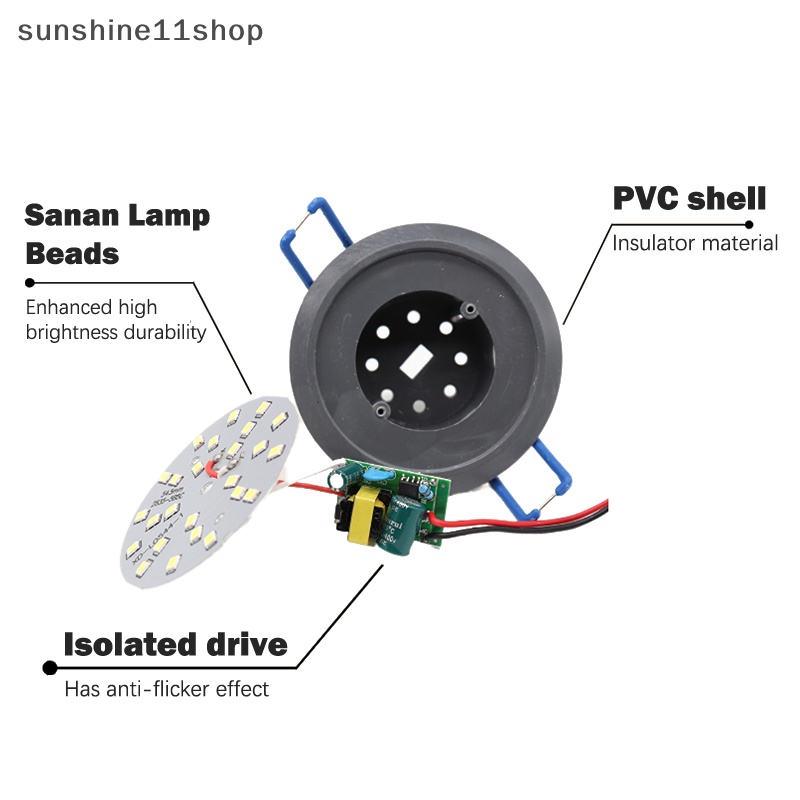 Sho Lampu Kristal LED Transform Bulb 4W LED Corn Bulb Sumber Cahaya Terintegrasi Untuk Lampu Gantung Plafon Lampu Retrofit 220V N