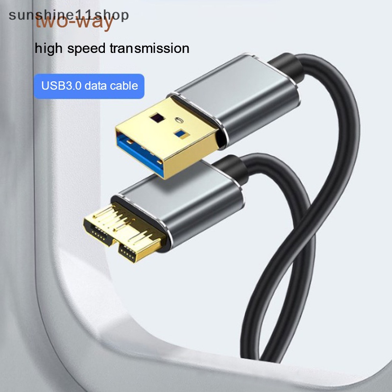 Kabel Eksternal Hardisk SHO Kabel USB Micro B Kabel HDD Kabel Data Mikro N