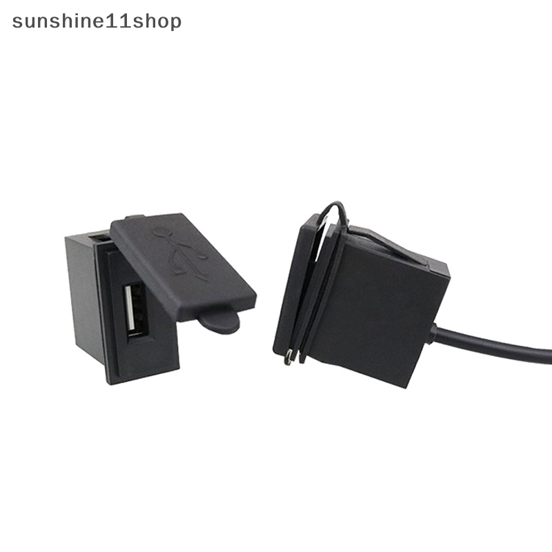 Sho Soket Charger Mobil USB Tunggal 12V /24V 5V 2.4A Power Adapter Untuk Motor N