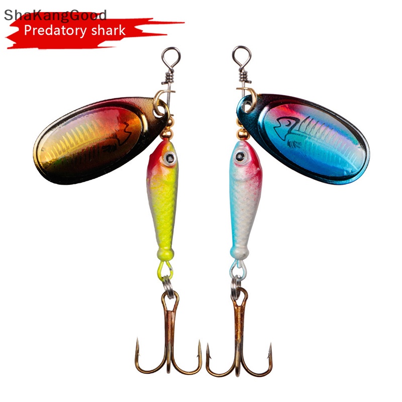 Skid New Metal Fishing Lure 9g Umpan Kualitas Tinggi Umpan Keras Treble Hook Fishing Tackle Untuk Pik SKK