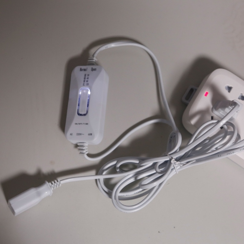 Bt 110V 30W 220V 60W Kabel Power Supply Listrik Timer Kabel Ekstensi Dengan Tombol On Off Kabel Daya 60W Untuk Kipas Dan La