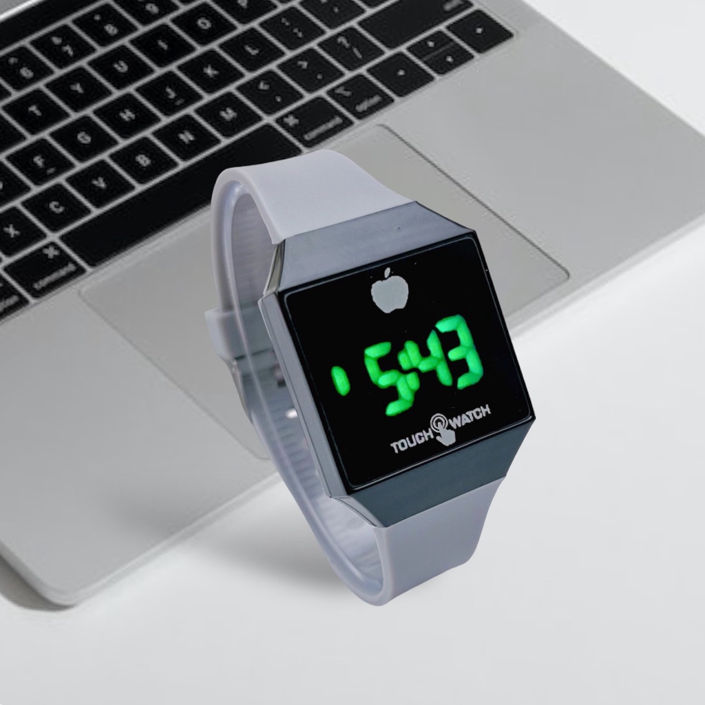 COD✅ Jam Tangan Digital Pria Wanita Rubber Watch LED Fashion Electronic Couple Harga Grosir   S1290