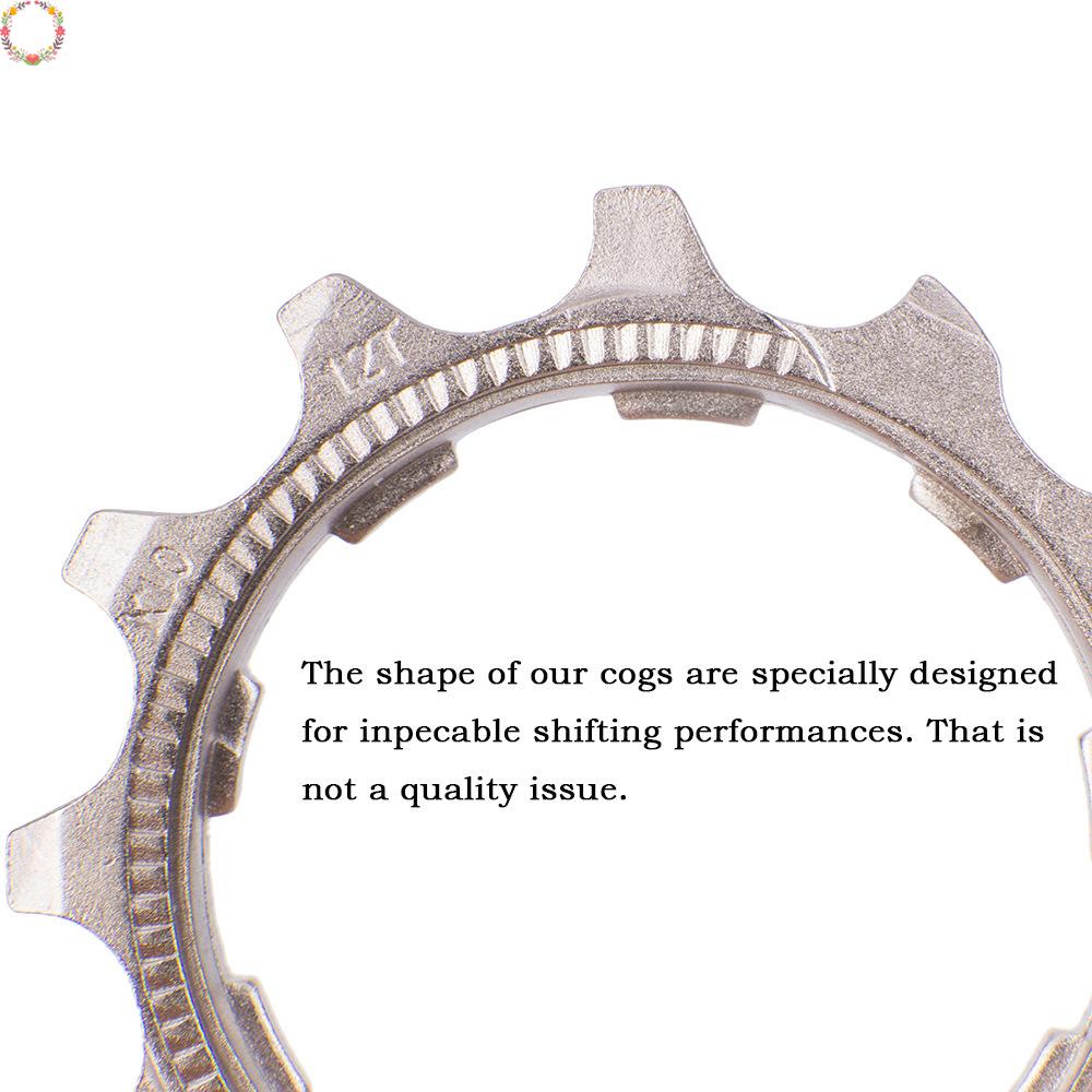Kaset Sprocket Freewheel 811 Kecepatan Gear Gigi Roda Gigi Untuk Sepeda Jalan MTB Dengan Gigi Silver