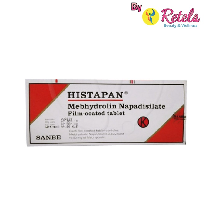 HISTAPAN 50MG FCT 1 BLISTER 10 TABLET