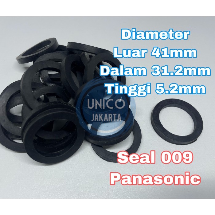 Komponen Sparepart Seal karet leher mesin cuci Panasonic Sanyo dll