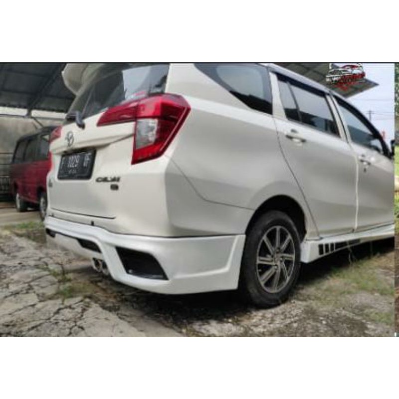 body kit daihatsu sigra Bodykit sigra  new model yaris fullset duraflex material, Bahan only GRT bod