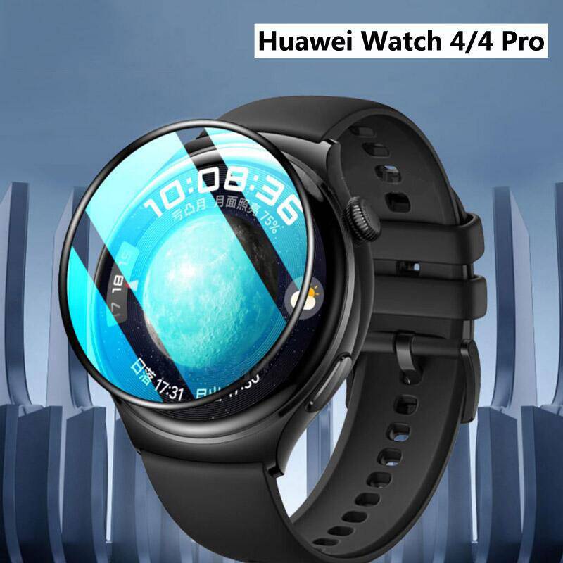 Lembut Tempered Glass Untuk Huawei Watch 4 Pro 46mm 48mm Bening Film Pelindung Untuk Huawei Watch4 Watch4Pro Shell Anti blue light Pelindung Layar Aksesoris