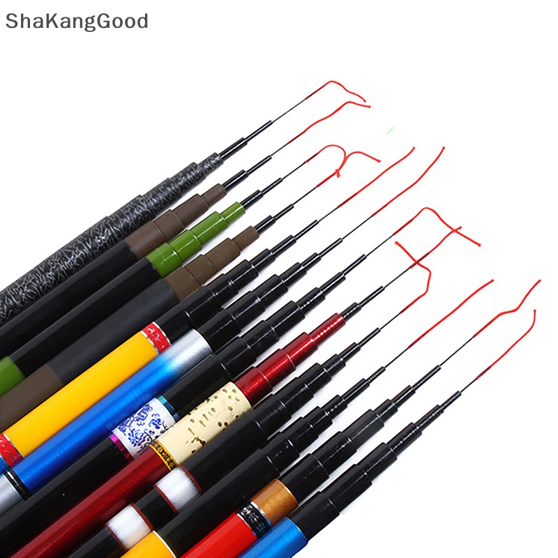 Joran Pancing Teleskopik Selip 3.6m /4.5m /5.4m Portable Ultralight Desain Ergonomis Pancing Tiang Untuk Stream Air Tawar Dropship SKK