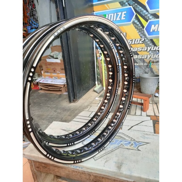 VELG RING 14 MERK JINFEI uk lebar 140 160 warna gold ungu hijau hitam dll custom milling